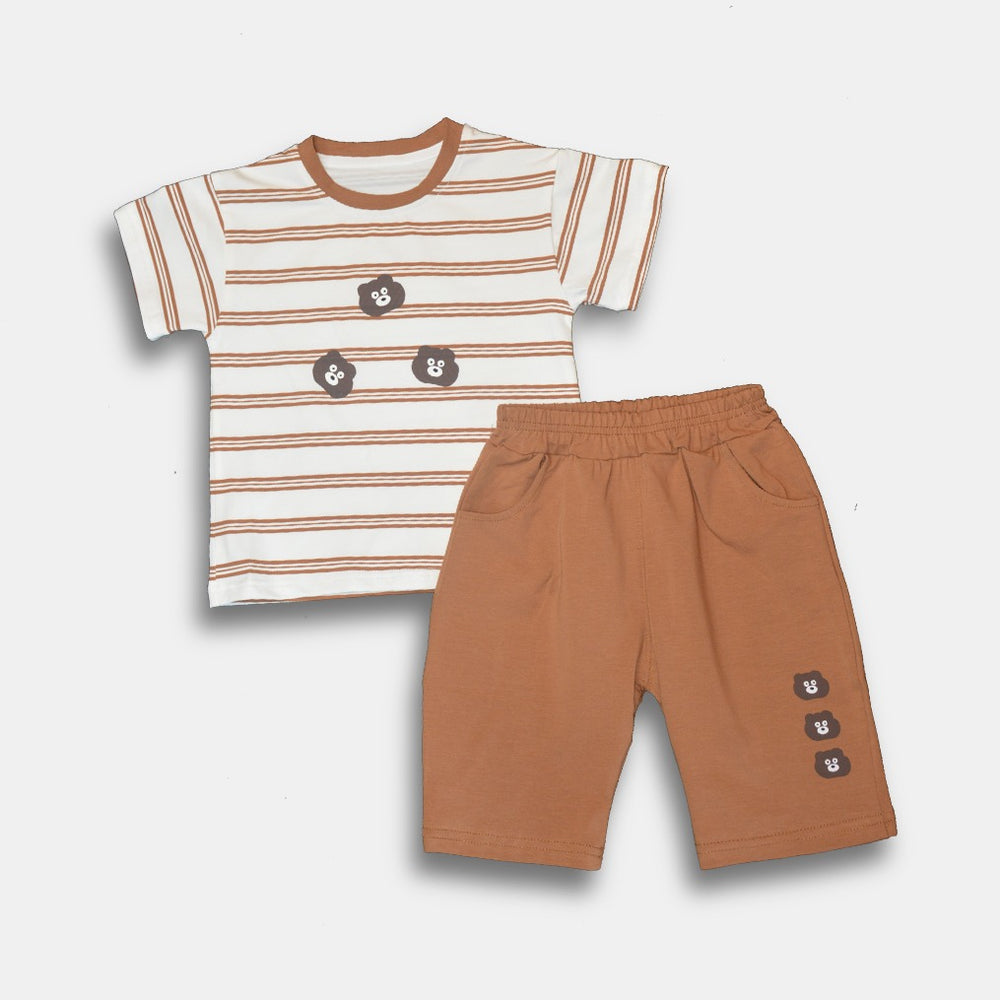 Brown Striped Bear Outfit