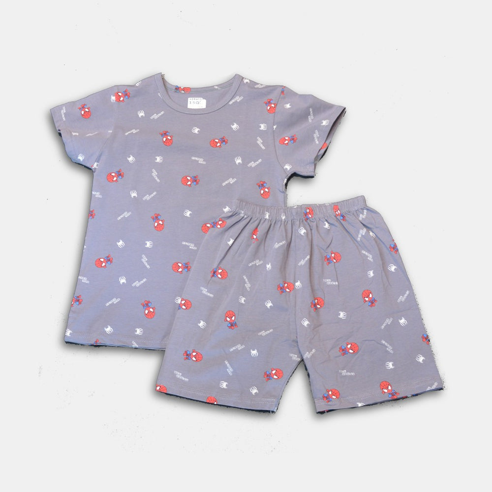 Kids Gray Superhero Outfit
