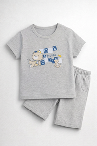 infant boy shorts set