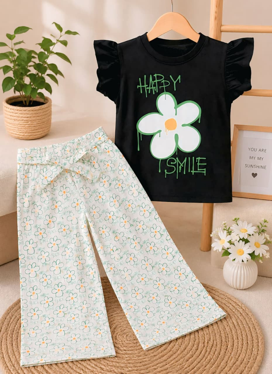 Girls cotton outfit set