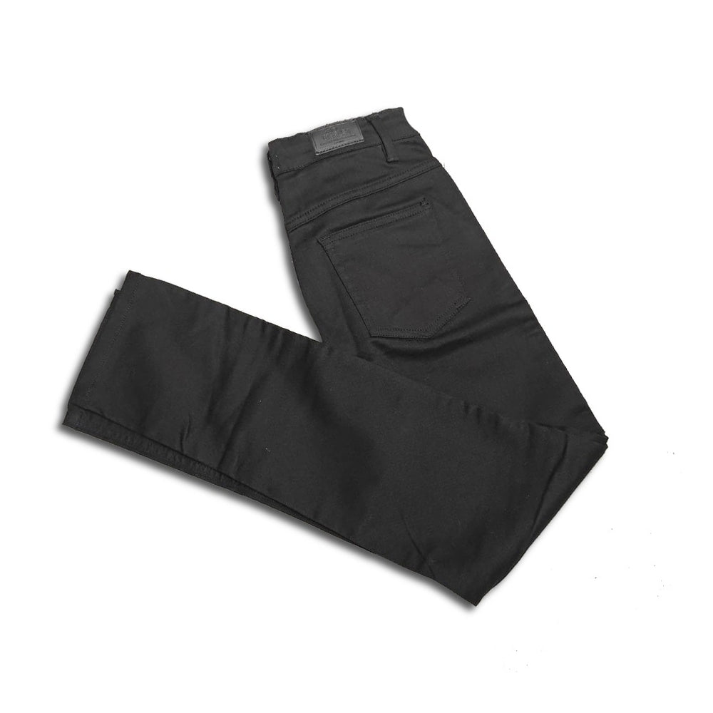 Boys Black Cotton Jeans