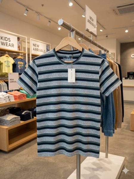 boys striped summer T-shirt