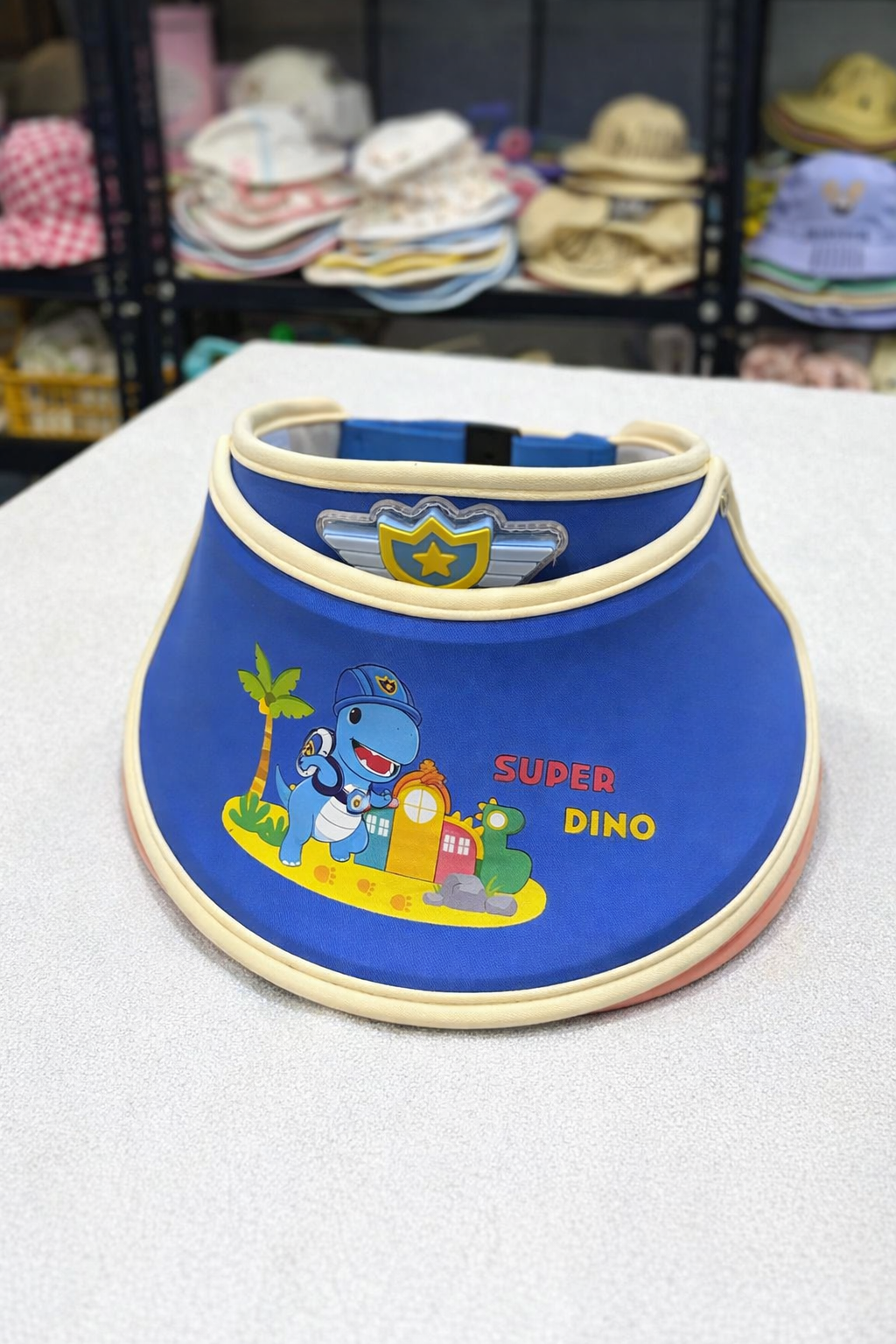Kids Cartoon Visor Caps